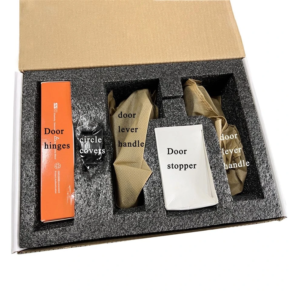 Door Lock Set With Door Stopper And Hinges